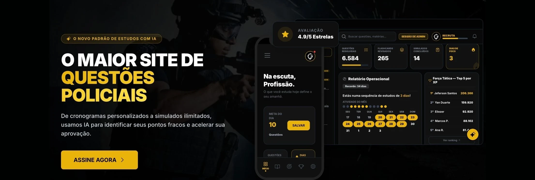 PP Questões — O maior site de questões policiais