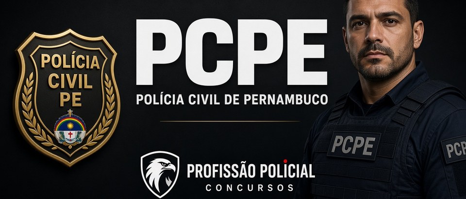 PCPE Pós-edital · 50% OFF · acesso até a prova