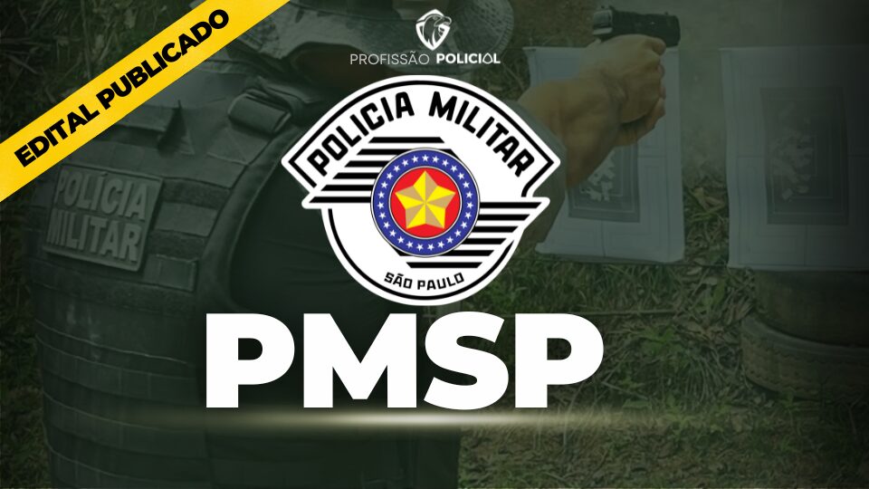 Concurso PMSP: EDITAL PUBLICADO! 2.700 vagas. R$4,8 mil