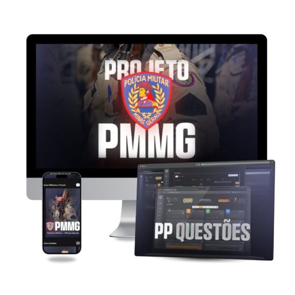 PMMG + PP Questões 20% Off