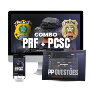 PRF e PCSC + PP Questões 20% Off