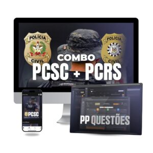 PCSC e PCRS + PP Questões 20% Off