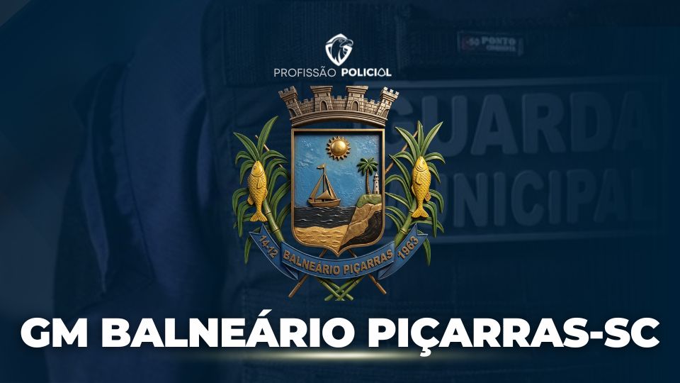 Concurso GM Balneário Piçarras SC: SAIU! Salário R$ 7,3 mil!