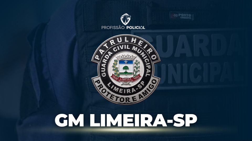 Concurso GCM Limeira: SAIU! 25 vagas inicial de R$ 7,5 mil!